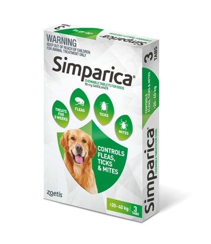 Simparica flea hot sale medicine